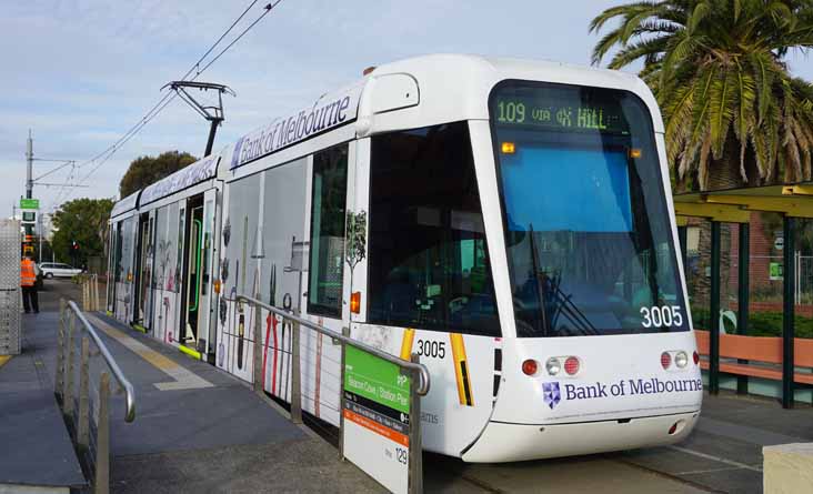 Yarra Trams Citadis 3005 Bank of Melbourne